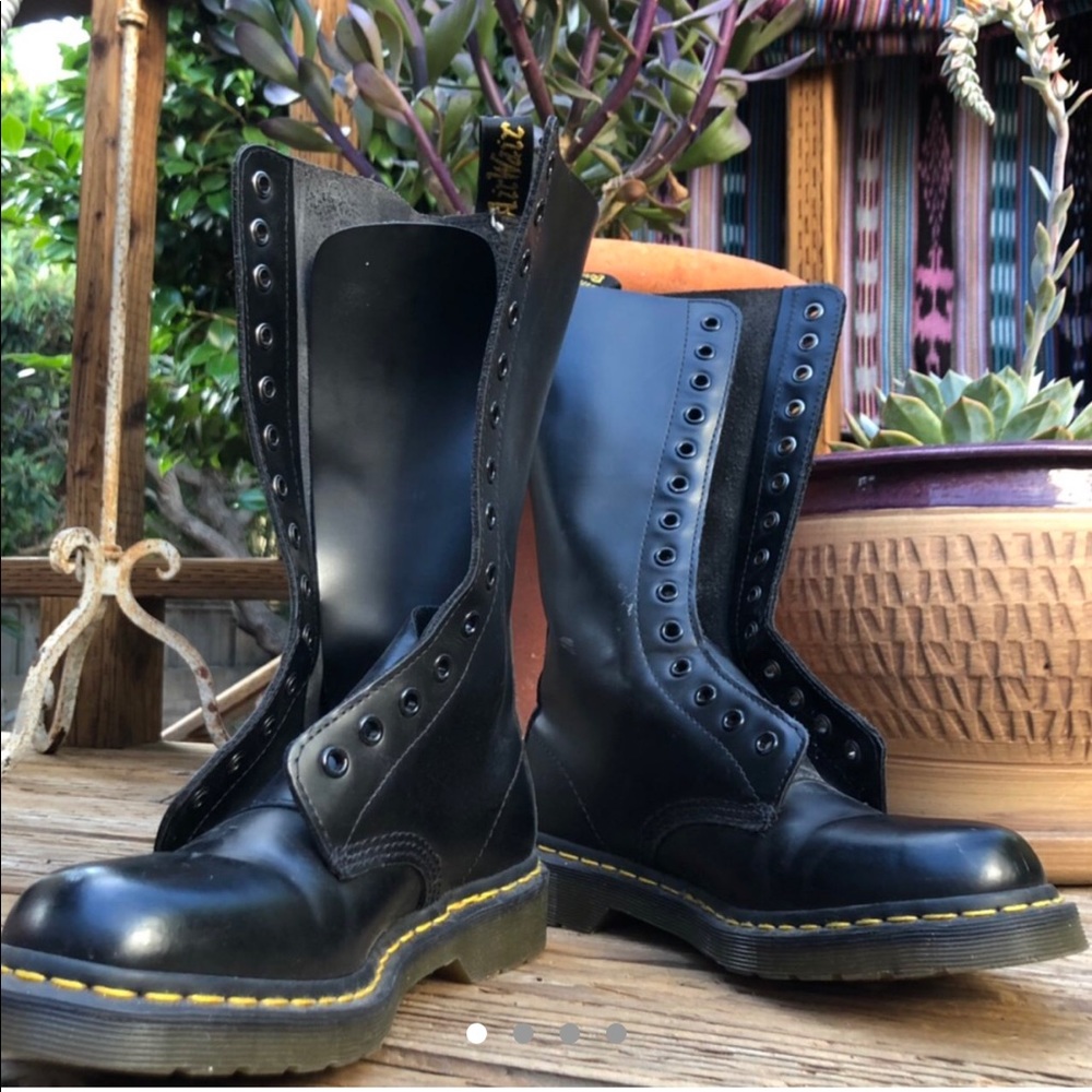 Brand new calf high black Dr. Martens